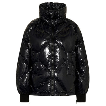 MAXMARA KURT スリーブ ジッパー パディングジャケット ブラック 2354860433 002 63708564