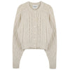ISABEL MARANT ケーブルニットカーディガン 148553789 [P]
