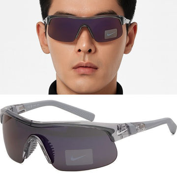 Nike Sunglasses DX6520 065 Show X1 Sports Goggles Fashion Transparent Grey 147378858