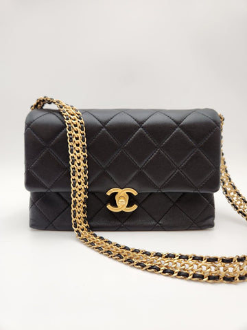 CHANEL Flap Chain Bag Black AS3994 148561898