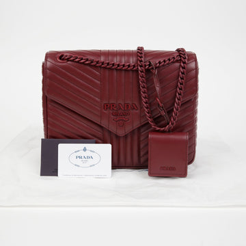 PRADA 1BD226 ダイアグラム チェーン ショルダー クロスバッグ 149779908