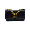 CHANEL 19 Turnlock WOC Chain Crossbody Bag Black AP3267 148595938 [P]