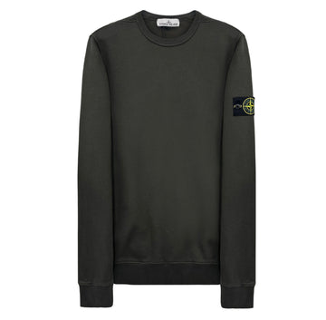 STONE ISLAND Sweatshirt mit Wappen aus Fleece K2S156100028 S0A20 V0062 148599431