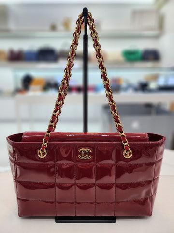 CHANEL ペイダント ヴィンテージ チョコバー フラップ ゴールドチェーン CC ショルダーバッグ B3880910 148602782