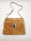 FENDI シアリングショルダーバッグ ブラウン Aランク 148604208 [P]