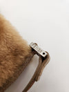 FENDI シアリングショルダーバッグ ブラウン Aランク 148604208 [P]