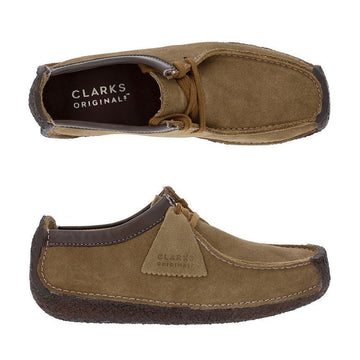Clarks Nathalie Oakwood Suede Loafers 26126802 144766882