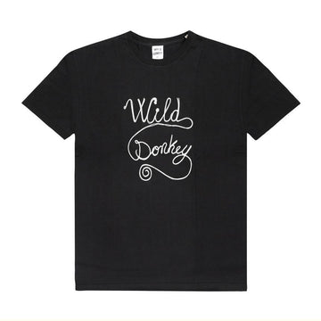 WILD DONKEY T-CHAIN LOGO BLACK ユニセックス Tシャツ 148639654