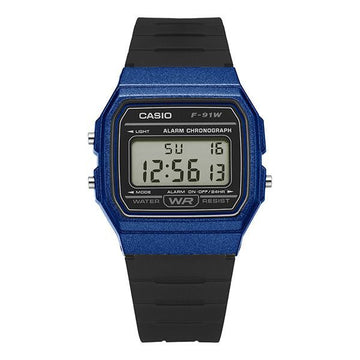 CASIO F-91WM-2ADF ユニセックス ウレタンウォッチ 148642469
