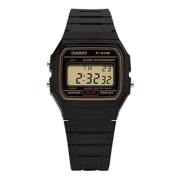 CASIO F-91WG-9QHDF ユニセックス ウレタンウォッチ 148642471