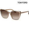 TOM FORD Sonnenbrille TF973K 45F quadratische Hornbrille Cat-Eye transparent übergroß 79711469 [P]