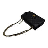 CHANEL キャビア クラシック ラージ フラップ バッグ 内蔵チップ ブラック A58600 148643951 [P]