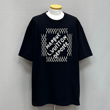 LOUIS VUITTON Besticktes Signature Baumwoll T-Shirt 110 148644027