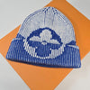 LOUIS VUITTON Rib Blumen Beanie 148644220 [P]