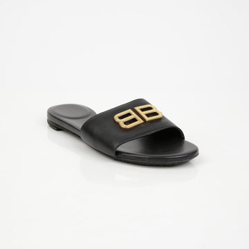 BALENCIAGA 737270 35.5サイズ BBロゴミュールサンダル 148392620