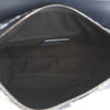 DIOR 1ADPO093CDP Diamant-Leinwand glattes Kalbsleder Satteltasche Navy Blau 36098Y 148645531 [P]