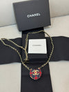 CHANEL Tweed Herz Halskette 12345 148646167 [P]