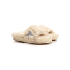 Golden Goose Silver Star Shearling Slippers GWF00200 F002844 15260 49666813 [P]
