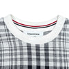 THOM BROWNE 4バーチェックメンズトレーナー 04456415 148649514 [P]