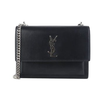 SAINT LAURENT Monogram Sunset Bag Medium Silber 36104Y 148669966