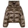 MAXMARA ブラウンスペースカーグースダウンジャケット2529486045 148675229 [P]