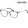 TOM FORD Bluelight-blockierende Brille TF6055DB 001 Schwarz Luxus Rechteckige Asiatische Passform Metallrahmen 140226084 [P]