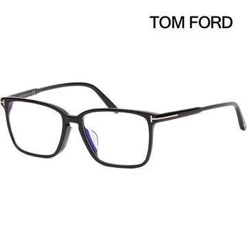 TOM FORD Bluelight-blockierende Brille TF5696FB 001 Luxus Hornbrille 115594284