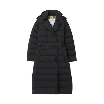 BURBERRY Damenlange Nylon-Hoodie-Padding 148679881