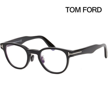 TOM FORD Blaulichtblockierende Brille TF5783DB 005 Luxus Schwarz Hornrahmen Asian Fit 60881532
