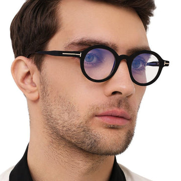 TOM FORD ブルーライトカット眼鏡フレーム TF5664B 001 レトロファッション視力保護 60881494