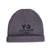Y-3 JX8309 GRANIT FW25 ユニセックス チャンキー ニット ビーニー 148679942 [P]
