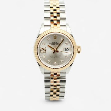 Rolex Datejust 28 Silver Dial with Star Diamonds 148680020