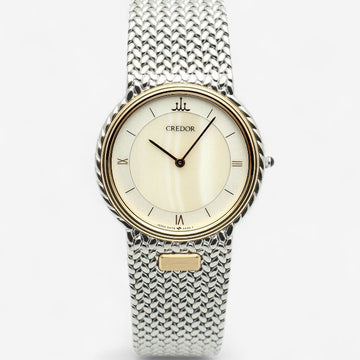 SEIKO クレドール コンビ メンズ ウォッチ 32ミリ サドニクス ダイヤル GCJX003 ヴィンテージ 1990年代 148680102