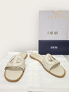 Dior White De Club Mules Calfskin Slippers 131480107 [P]