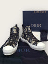 Dior Beige Black Maxi Oblique B23 High-Top Sneakers 132718860 [P]
