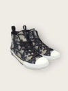 Dior Beige Black Maxi Oblique B23 High-Top Sneakers 132718860 [P]