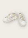GUCCI GG Weiß 1977 Tennis Plattform Sneaker 78065886 [P]