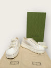 GUCCI GG Weiß 1977 Tennis Plattform Sneaker 78065886 [P]