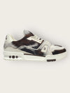 Louis Vuitton X Pharrell Brown Suede LV Trainer Sneakers 129384846 [P]