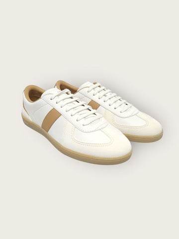 Dior B01 Cognac Brown Matchpoint German Army Sneakers 134564545