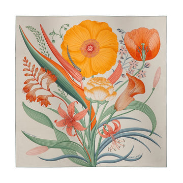 HERMES Bouquet Final 90 Scarf H004283S 04 154162201