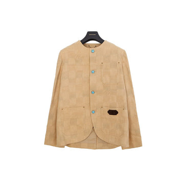LOUIS VUITTON ダミエパターンカラーレスジャケット 52 148525868
