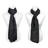 Gucci Wool Silk Scarf Dark Grey Two-Tone stamp: 165904 stamp: 3G646 148693595 [P]