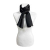 Gucci Wool Silk Scarf 165904 3G646 1000 Black 148693597 [P]