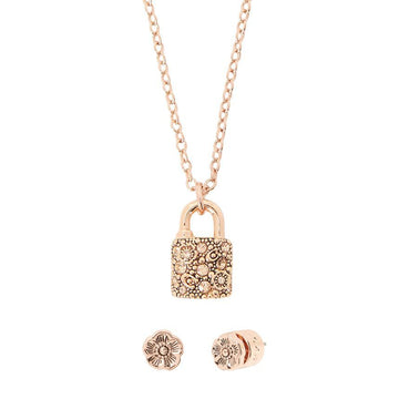 Coach Women's Necklace and Earring Set 541360 RGD 690 148702630