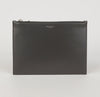 SAINT LAURENT Clutch 635098 Dunkelgrau Leder Dokument 148702699 [P]