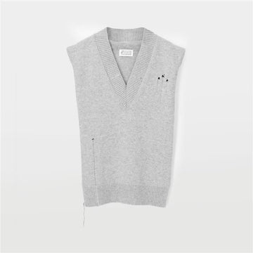 MAISON MARGIELA Zerstörte Woll-Women's-Strickweste S51TH0072 S17486 857M 148703217