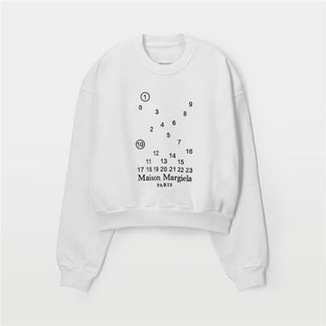 Maison Margiela Number Logo Women's Sweatshirt S51GU0118 S25540 101 148703240