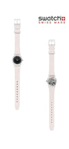 SWATCH エネルギーブーストウルトラゴールデン レディース ウレタンウォッチ 145683081 [P]