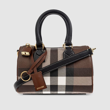 BURBERRY Mini Bowling Bag Bowling Bag Dunkel Birke 8112226 148488163